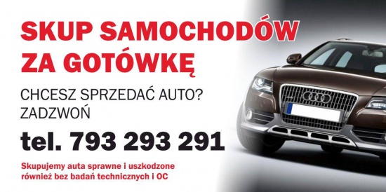 Profesjonalny skup samochodów osobowych i dostawczych